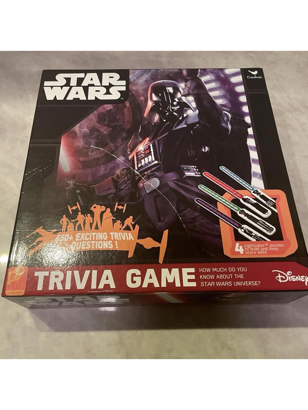 STAR WARS Trivia Game Walt Disney Sealed New In Box